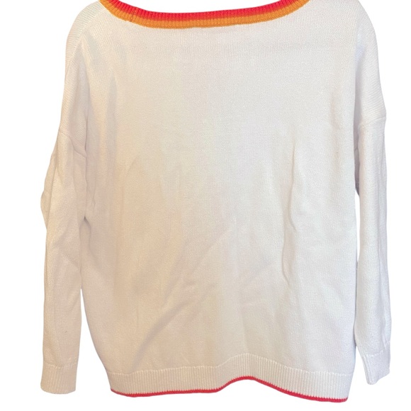 Ann Taylor LOFT Pineapple White Sweater - Picture 5 of 5